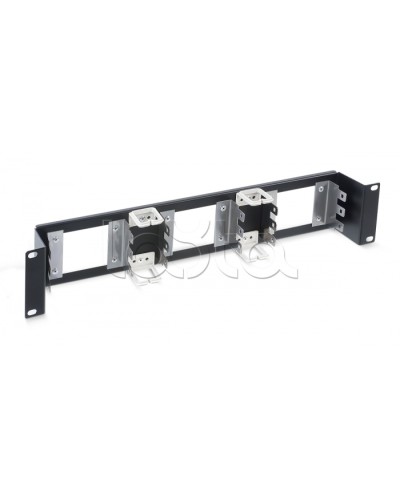 Рама 19, 2U для крепления 9-и плинтов типа Kron Cabeus FM-9-2U в Тюмени Кроссовое оборудование тип Krone Pintop.ru