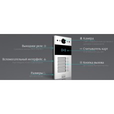 Малоабонентская ВП Akuvox R20Bx4_OW