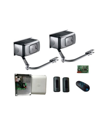 Комплект автоматики для двухстворчатых распашных ворот Came Комплект F1000 (до 800 кг до 4,0 м 30%) в Тюмени Автоматизация ворот Pintop.ru