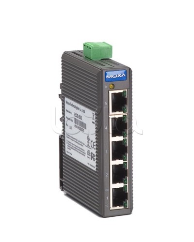 Коммутатор неуправляемый промышленный 5-портовый Moxa EDS-205A в Тюмени Коммутаторы Pintop.ru