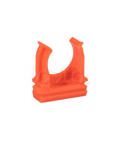 Крепеж-клипса d20 мм (10 шт) оранжевая EKF-Plast (derj-z-20o) в Тюмени Держатели, клипсы, скобы Pintop.ru