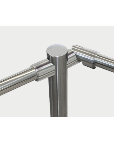 Патрубок поворотный для крепления поручней PERCo-BH02 0-11 в Тюмени Ограждения Pintop.ru