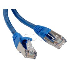 Патч-корд RJ45-RJ45, 4 пары, STP, кат.5е, LSZH (0,5м) Hyperline PC-LPM-STP-RJ45-RJ45-C5e-0.5M-LSZH-BL
