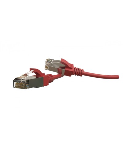 Патч-корд S/FTP Hyperline (PC-LPT-SFTP-RJ45-RJ45-C6-3M-LSZH-RD) в Тюмени Патчкорды (медные) Pintop.ru