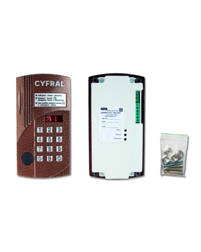 Блок вызова видеодомофона на 100 абонентов Цифрал CCD-2094.1M/РKVС в Тюмени Вызывные аудиопанели малоабонентные Pintop.ru