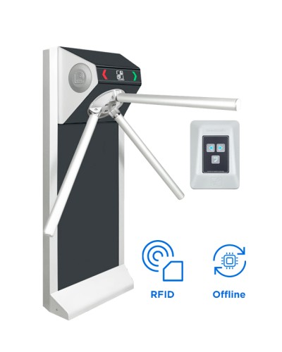 CARDDEX Комплект компактной автономной проходной STL-01AEC в Тюмени Турникеты Pintop.ru