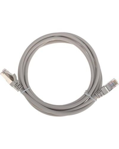 Патч-корд F/UTP, CAT 5e, RJ45-RJ45, 26AWG, LSZH, серый, 2м REXANT 02-0110-2 в Тюмени Патчкорды (медные) Pintop.ru