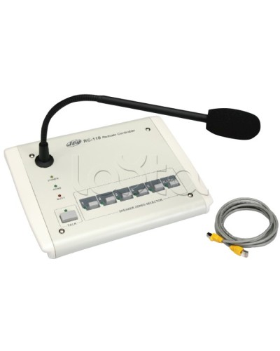 Станция настольная микрофонная JDM RC-110 в Тюмени Микрофонные консоли и микрофоны Pintop.ru