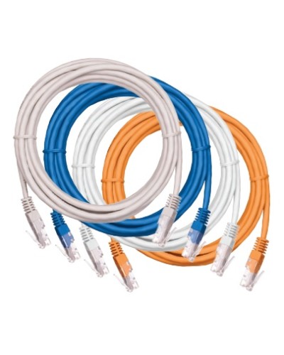 Шнур коммутационный NETLAN U/UTP 4 пары, Кат.5е (Класс D), 100МГц, 2хRJ45/8P8C, T568B, заливной, многожильный, BC (чистая медь), PVC нг(B), синий, 3м, уп-ка 10шт. NETLAN EC-PC4UD55B-BC-PVC-030-BL-10 в Тюмени Патчкорды (медные) Pintop.ru