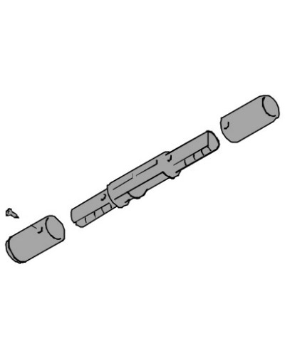 Замок ремня направляющей VER Came 119RIE120 в Тюмени Запчасти для шлагбаумов и автоматики Pintop.ru