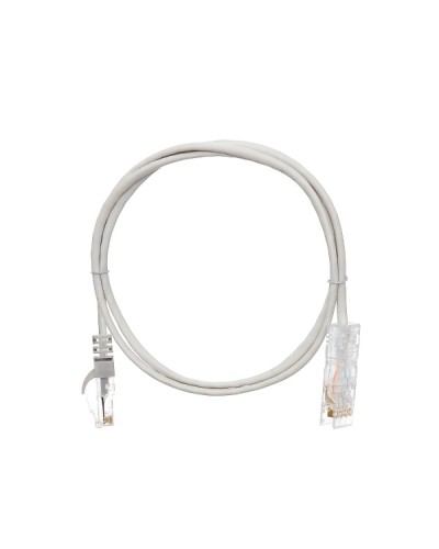 Шнур коммутационный 2хRJ45/8P8C F/UTP кат.5е (NMC-PC4SD55B-075-GY) NIKOMAX (7.5 м) в Тюмени Патчкорды (медные) Pintop.ru