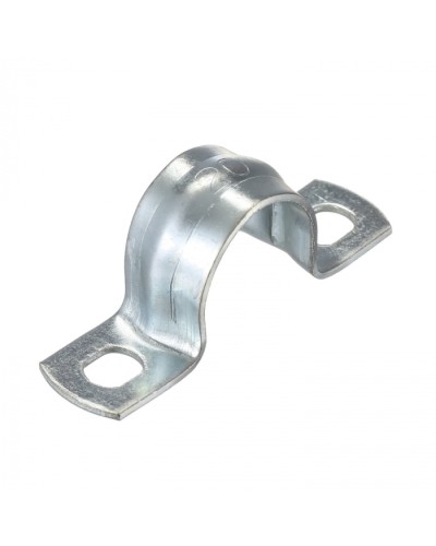 Скоба оцинк. с двумя отверстиями, для трубы D20мм (5шт) Экопласт (43620-5) - Скоба оцинкованная с двумя отверстиями, для трубы D20мм (5шт) Экопласт в Тюмени Держатели, клипсы, скобы Pintop.ru