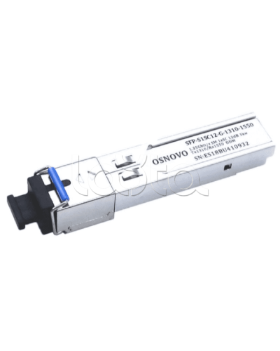 SFP Модуль OSNOVO SFP-S1SC12-G-1310-1550-I в Тюмени Модули SFP/XFP/GBIC Pintop.ru