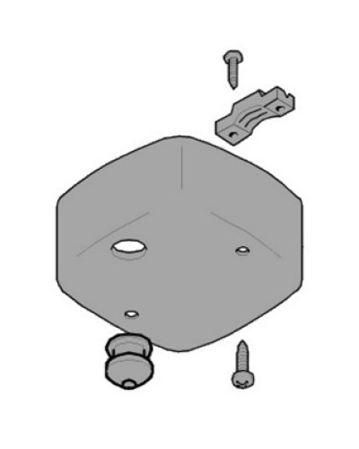 Крышка привода нижняя FLEX Came 119RID150 в Тюмени Запчасти для шлагбаумов и автоматики Pintop.ru