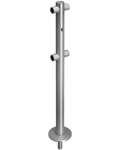 Стойкаограждения съемная i-образная Oxgard ВЗР 1996Р.21-04 в Тюмени Ограждения Pintop.ru