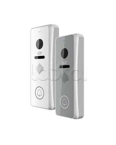 Вызывная панель CTV-D4001FHD (серебро) в Тюмени Вызывные IP панели Pintop.ru