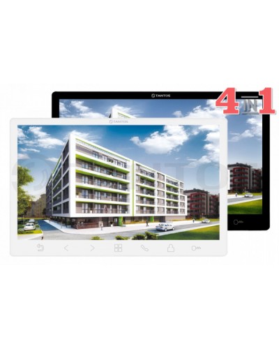 Монитор Tantos Sherlock HD SE (White) XL в Тюмени Абонентские IP устройства Pintop.ru