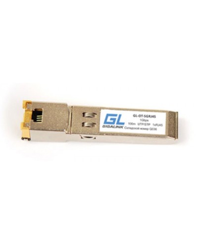 Модуль SFP Gigalink GL-OT-SGRJ45 в Тюмени Модули SFP/XFP/GBIC Pintop.ru