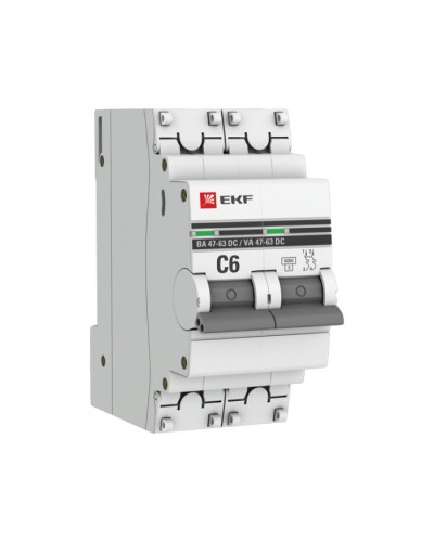 Дифференциальный автомат АВДТ-63 10А/30мА (характеристика C, электронный, тип АС) 6кА EKF (DA63-10-30e-AC) в Тюмени Электротехническое оборудование Pintop.ru