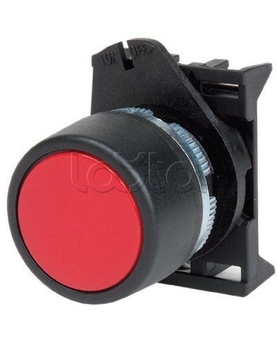 Кнопка плоская без фиксации, красная DKC ABHTR1 в Тюмени Аксессуары для стоек и шкафов Pintop.ru