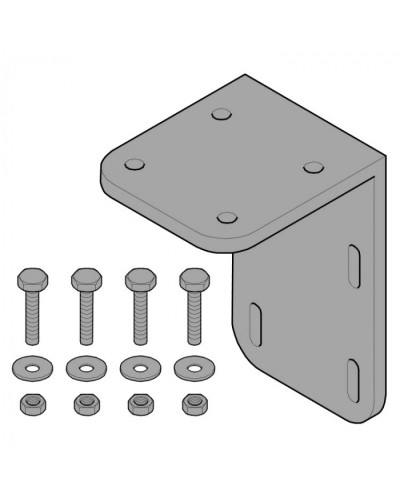 Кронштейн крепления к стене C003 C004 Came 119RICX011 в Тюмени Запчасти для шлагбаумов и автоматики Pintop.ru