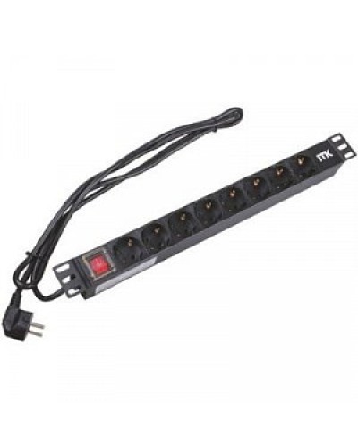 Блок розеток на 7 розеток 19 ITK PH12-7D1 в Тюмени Блоки розеток Pintop.ru