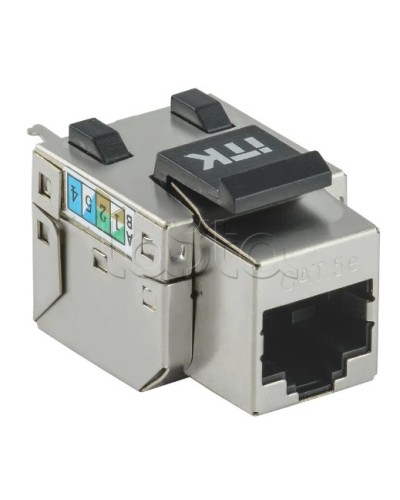 Модуль Keystone Jack кат. 5E FTP 110 IDC 90 град. розет. ITK CS1-1C5EF-11 в Тюмени Модули Keystone Pintop.ru