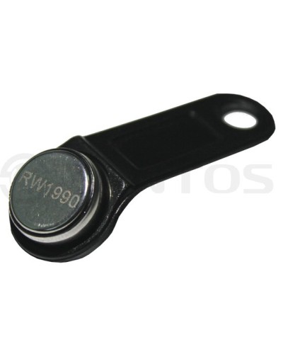 Ключ Touch Memory с 64-битным идентификационным кодом Tantos RW1990 iButton TS (чёрный) в Тюмени Оптовые идентификаторы Pintop.ru