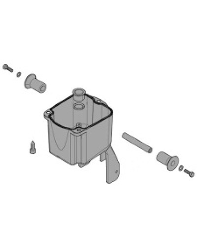 Корпус редуктора C001 Came 119RICX006 в Тюмени Запчасти для шлагбаумов и автоматики Pintop.ru