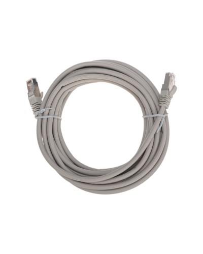 Патч-корд F/UTP, CAT 5e, RJ45-RJ45, 26AWG, LSZH, серый, 5м REXANT 02-0110-5 в Тюмени Патчкорды (медные) Pintop.ru