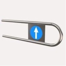 Дуга на калитку К11 (левая) Ø25 L=700 мм Ростов-Дон