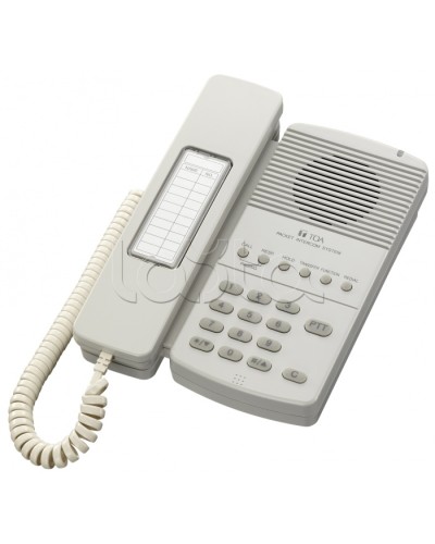 Мастер-станция аналоговая для коммутатора N-8400RS TOA N-8410MS Y в Тюмени Системы оповещения и трансляции TOA Pintop.ru