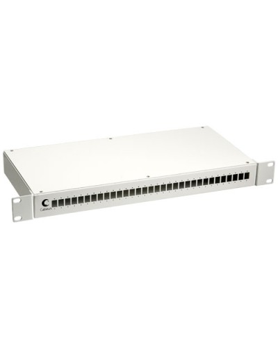 Бокс оптический 19, 1U 32SC Cabeus FO-19-32SC в Тюмени Кросс оптический Pintop.ru