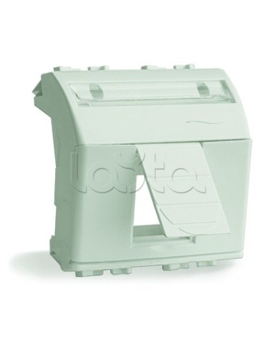 Адаптер для информационных разъемов Keystone, белый, 2 мод DKC 76613B в Тюмени Аксессуары для кабель-канала Pintop.ru