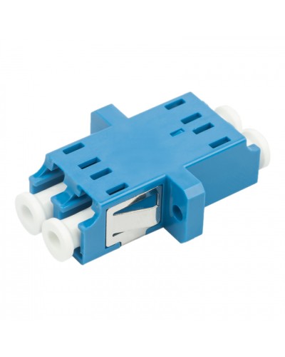 Адаптер оптический проходной LC-LC, OS2, дуплекс (duplex), синий Datarex DR-541102 в Тюмени Коммутационные изделия Pintop.ru