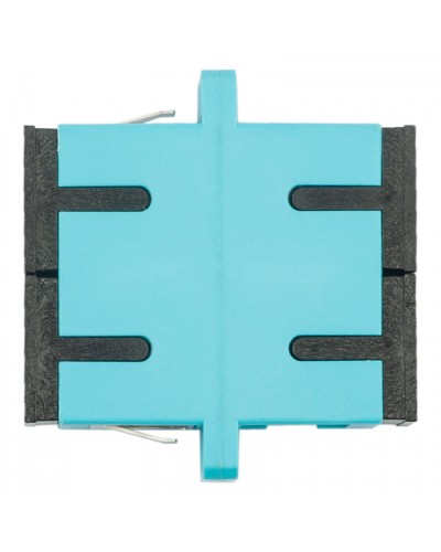 Адаптер оптический проходной SC-SC, OM3, дуплекс (duplex), бирюзовый Datarex DR-541023 в Тюмени Коммутационные изделия Pintop.ru