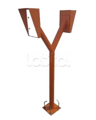 Стойка для считывателя Аякс 150х250 мм, оранжевая, Базовая, двусторонняя Магнито-контакт в Тюмени Дополнительное оборудование для СКУД Pintop.ru