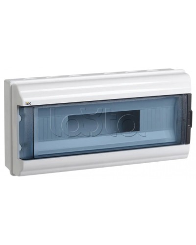 Корпус модульный пластиковый навесной КМПн-18 IP55 IEK (MKP72-N3-18-55) в Тюмени Боксы для автоматов Pintop.ru