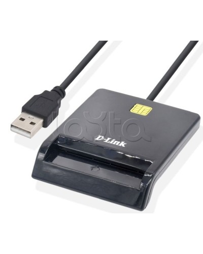 USB-считыватель смарт-карт D-Link DL-DCR-100/B1A в Тюмени Считыватели Pintop.ru