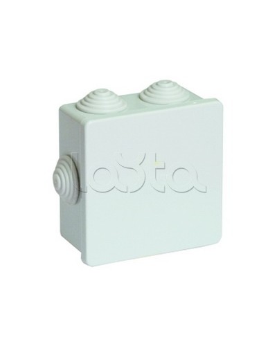 Коробка ответвительная с кабельными вводами, IP44, д.80х40 мм DKC 53700 в Тюмени Распределительные коробки Pintop.ru