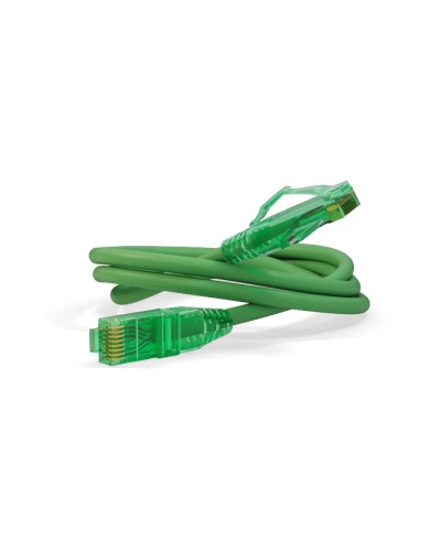 Патч-корд Hyperline PC-LPM-UTP-RJ45-RJ45-C6a-5M-LSZH-GN в Тюмени Патчкорды (медные) Pintop.ru
