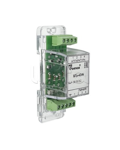 Устройство защиты от импульсных перенапряжений Forteza Блок БГр-4DIN в Тюмени Устройства защиты операционных процессоров (ОПС) Pintop.ru
