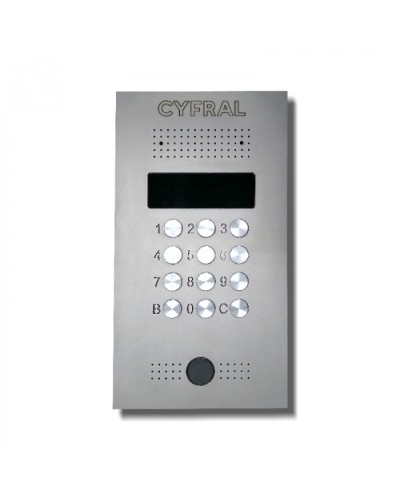 Цифрал CCD-2094.3/РVС IP Микропроцессорный блок вызова в Тюмени Абонентские IP устройства Pintop.ru