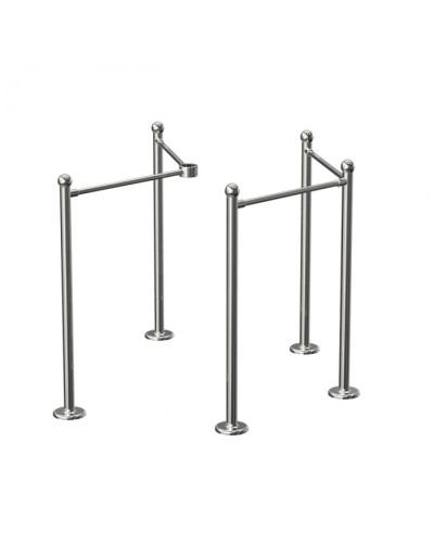 Ограждение угловое Ростов-Дон ОУ-Р (Хром) в Тюмени Ограждения Pintop.ru