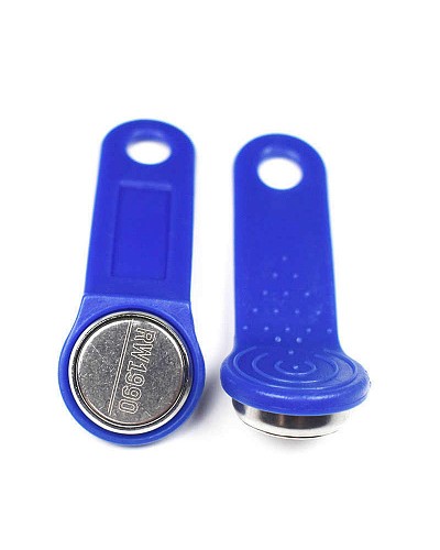 Электронный ключ Touch Memory AccordTec AT-DS 1990 синий в Тюмени Оптовые идентификаторы Pintop.ru