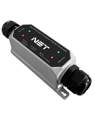 Уличный Ultra PoE удлинитель Fast Ethernet до 250м на 1 порт NST NS-EX-1FP/W в Тюмени Дополнительное оборудование для сетей Pintop.ru