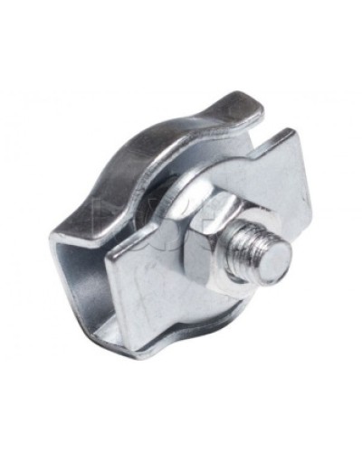 Зажим для троса одинарный Simplex (4 мм) EKF (zdts-4) в Тюмени Крепежные изделия Pintop.ru