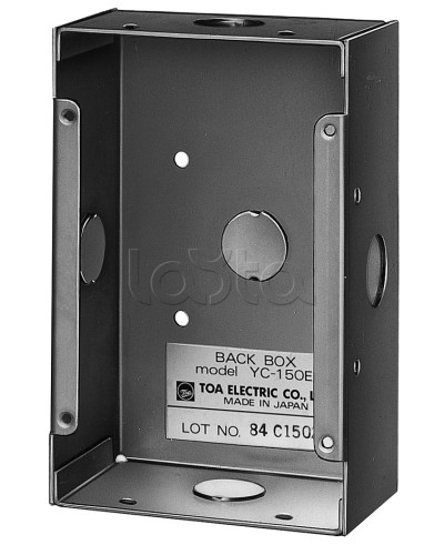 Коробка задняя TOA YC-150E в Тюмени Системы оповещения и трансляции TOA Pintop.ru