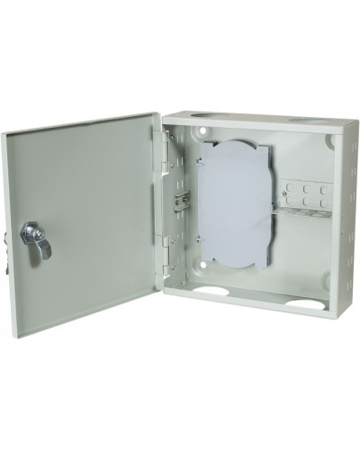 Кросс оптический настенный на 8 SC/ST/FC адаптеров LANMASTER (LAN-FOB-WM-8SC/ST) в Тюмени Кросс оптический Pintop.ru