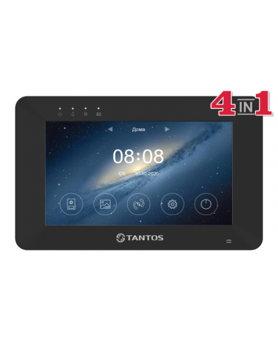 Монитор Tantos Rocky HD Wi-Fi (Black) XL в Тюмени Абонентские IP устройства Pintop.ru